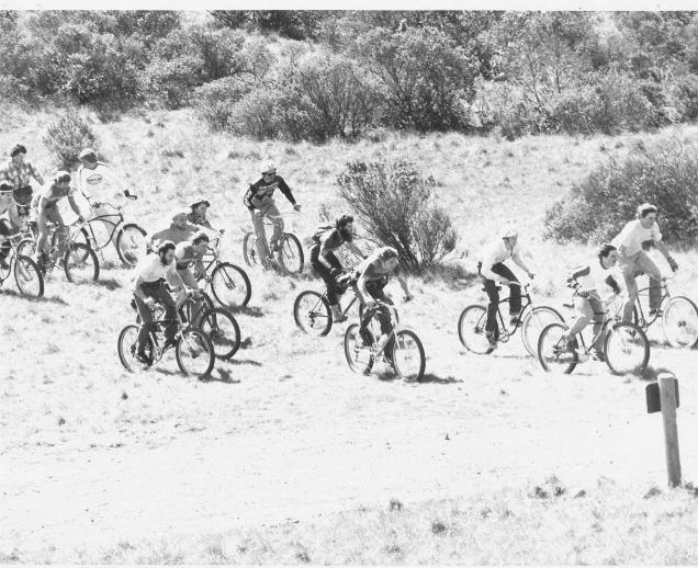 1981 race in Marin County - photo by Charlie Kelly